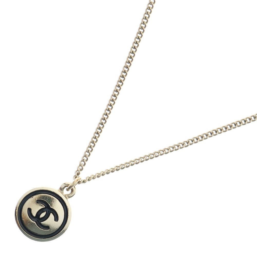 CHANEL(シャネル) ココマーク ロゴペンダントチェーンネックレス ゴールド レディース