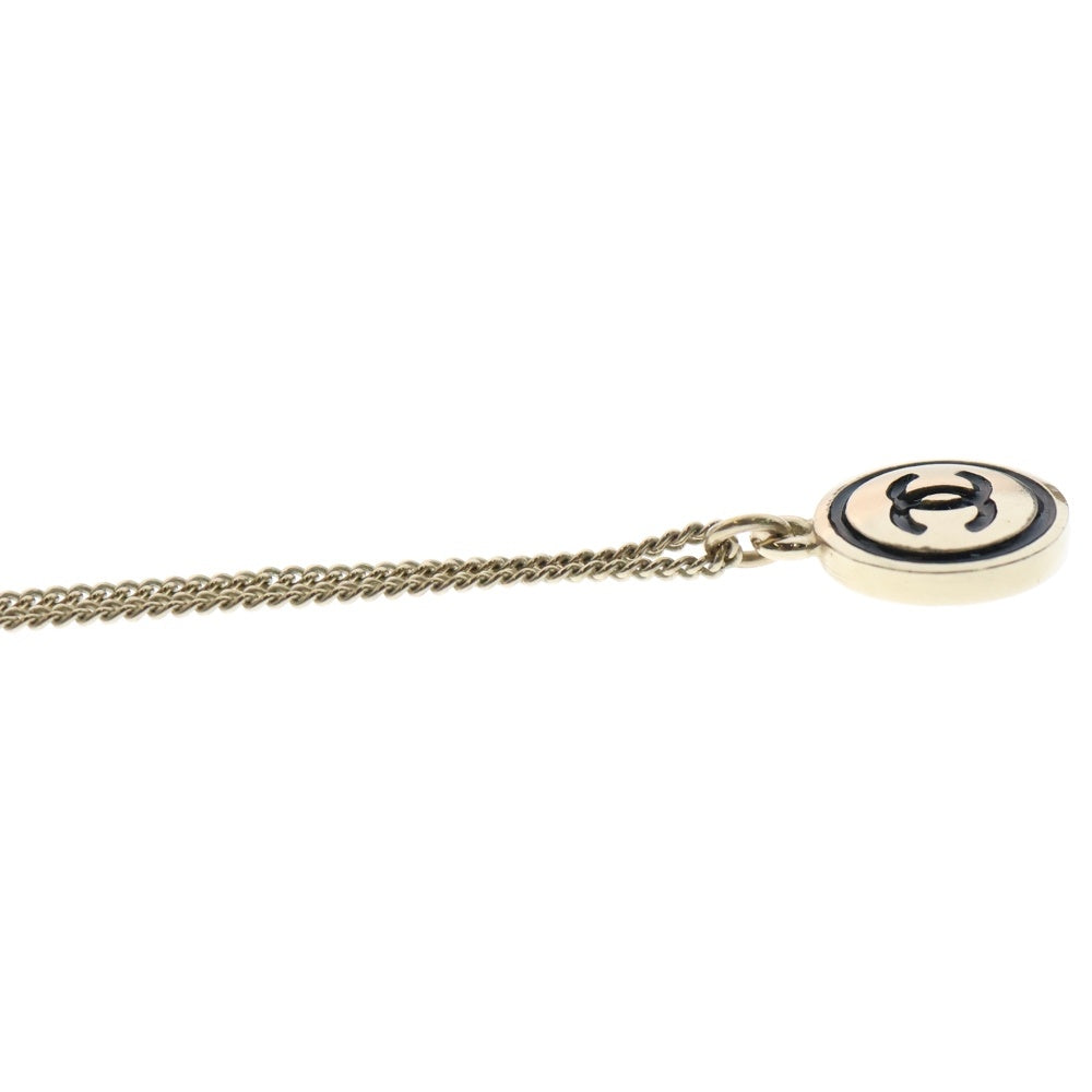 CHANEL(シャネル) ココマーク ロゴペンダントチェーンネックレス ゴールド レディース