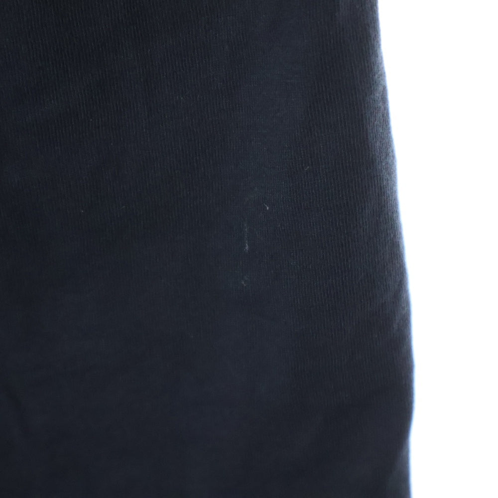 CHROME HEARTS(クロムハーツ) CH POLO L/S BSフレア RS3プリント長袖ポロシャツ ブラック