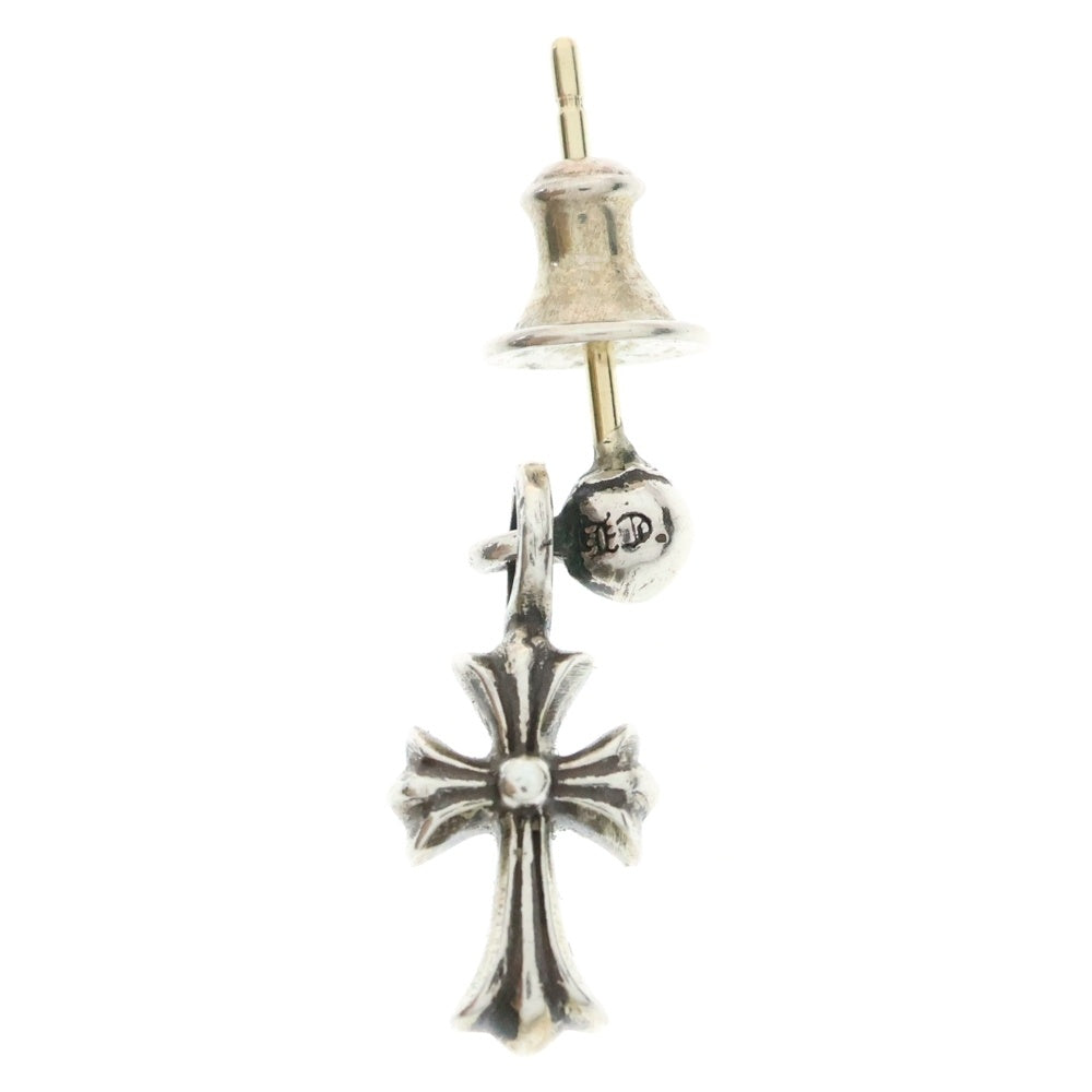 CHROME HEARTS(クロムハーツ) DRP STCK CH CRS スタックCH クロスドロップ ピアス シルバー