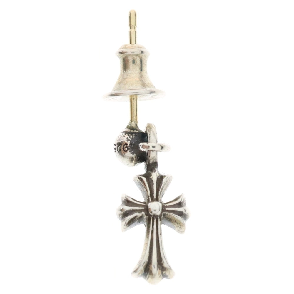 CHROME HEARTS(クロムハーツ) DRP STCK CH CRS スタックCH クロスドロップ ピアス シルバー
