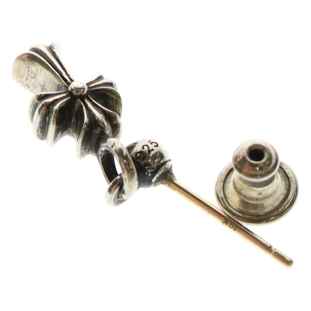 CHROME HEARTS(クロムハーツ) DRP STCK CH CRS スタックCH クロスドロップ ピアス シルバー