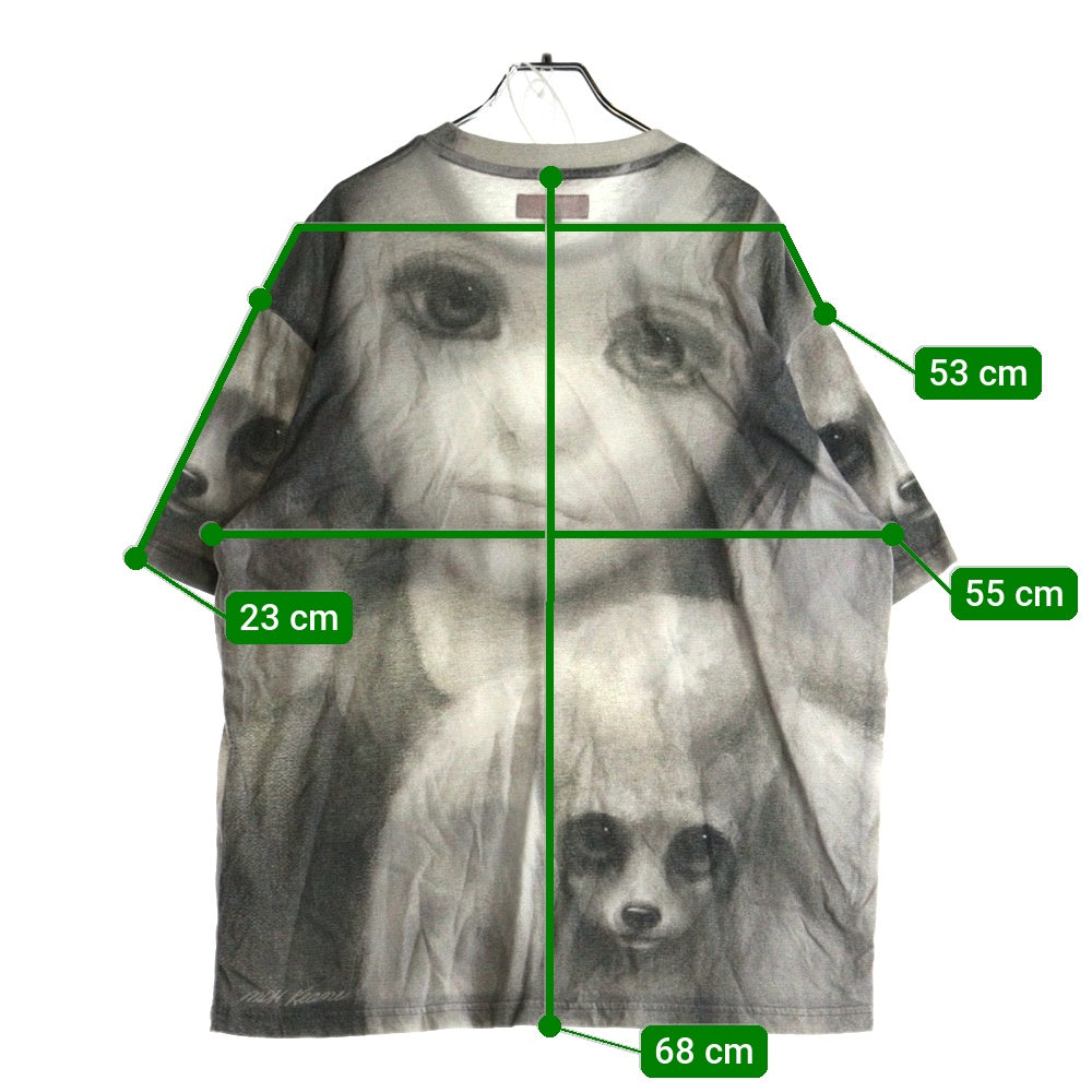SUPREME(シュプリーム) 24SS Margaret Keane Best Friends S/S Top マーガレット キーン ベストフレンド プリント 半袖Tシャツ カットソー グレー