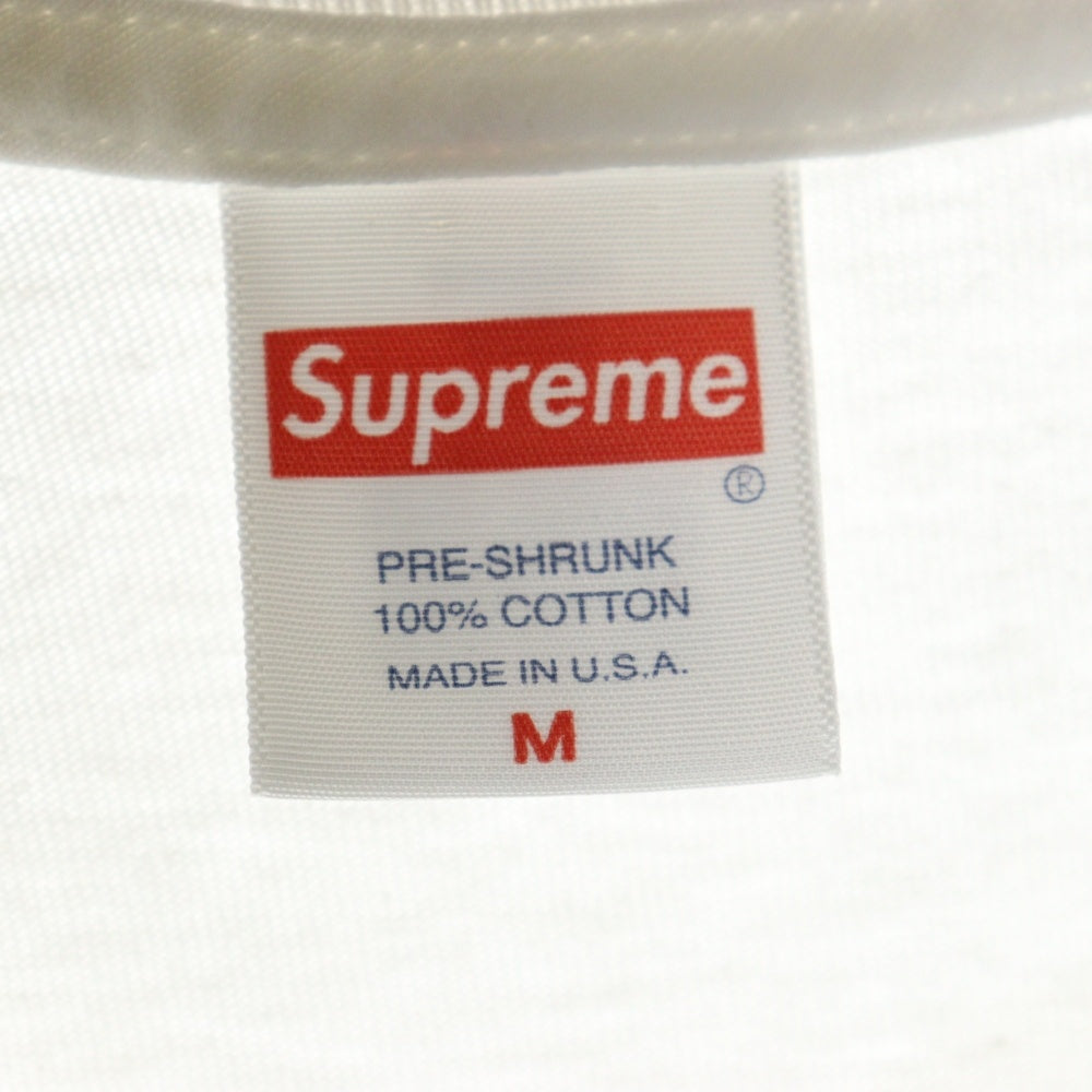 SUPREME(シュプリーム) 23AW Box Logo Tee カモフラージュ 迷彩ボックスロゴ 半袖Tシャツ カットソー ホワイト