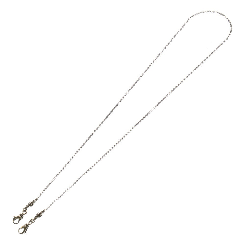 CHROME HEARTS(クロムハーツ) MASK ROLL-CHAIN 2 CLIP マスク ロールチェーン 2クリップ シルバー BCA291