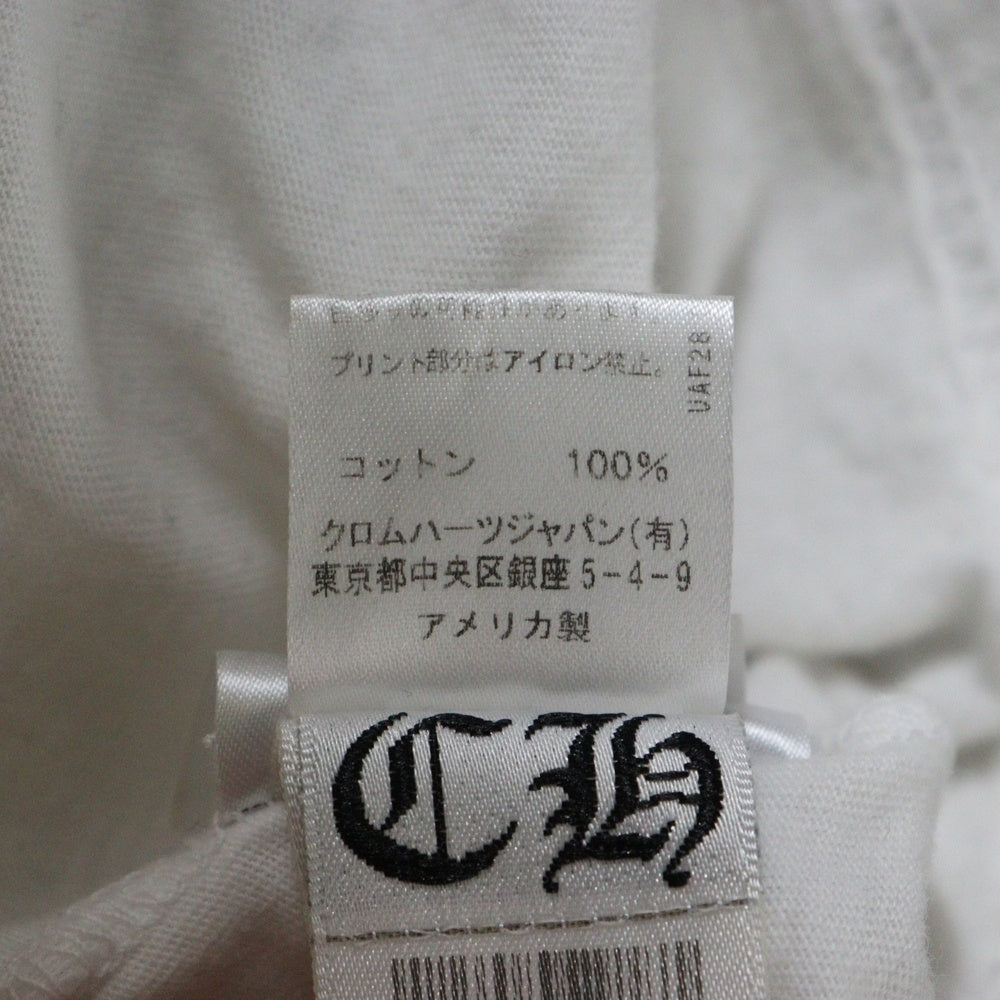 CHROME HEARTS(クロムハーツ) FOTI S/S TEE フォティプリント半袖Tシャツ ホワイト