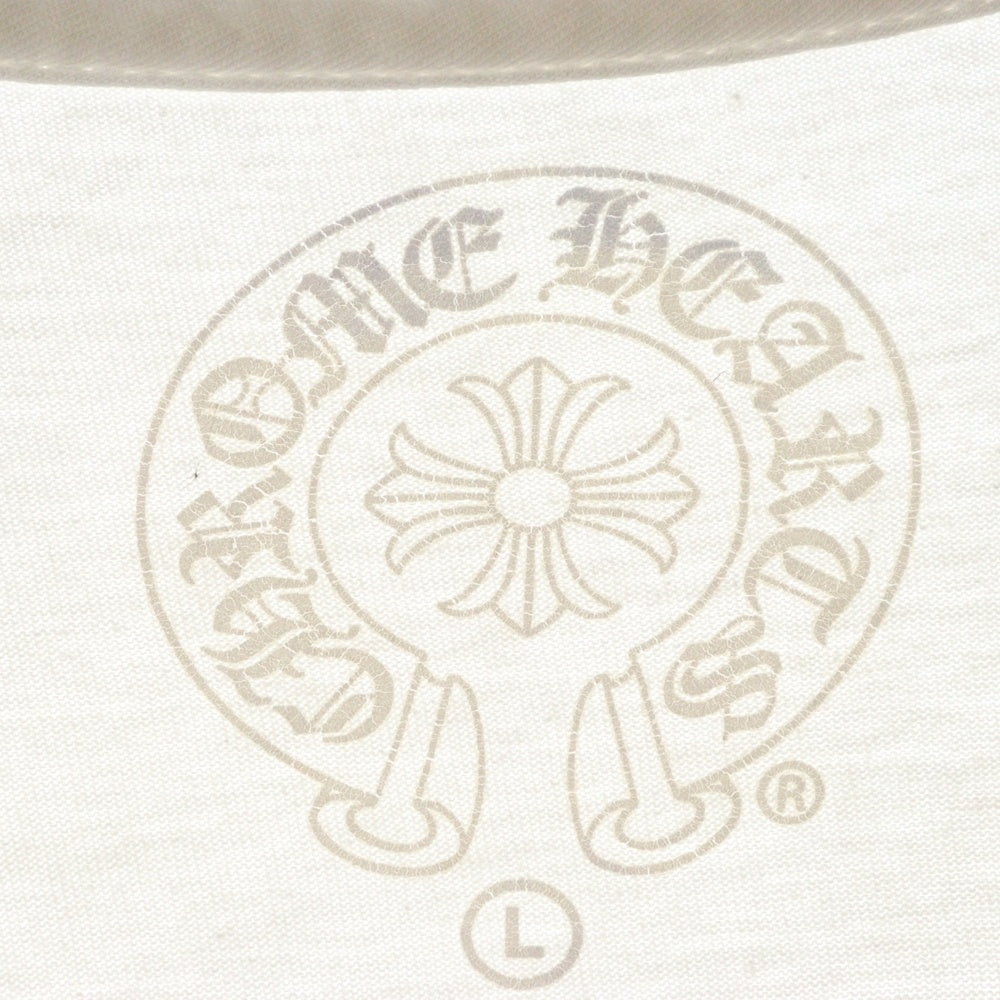 CHROME HEARTS(クロムハーツ) Made In Hollywood Vertical Logo Tee メイドインハリウッド ヴァーティカルロゴ半袖Tシャツ ホワイト
