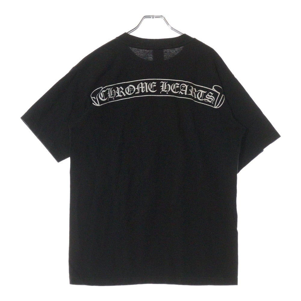CHROME HEARTS(クロムハーツ) OLD オールド ホースシュープリント半袖Tシャツ ブラック
