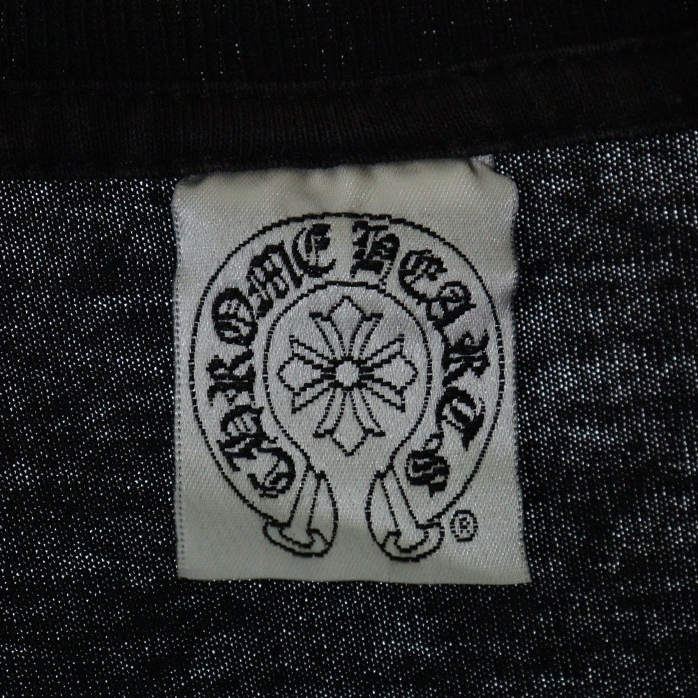CHROME HEARTS(クロムハーツ) OLD オールド ホースシュープリント半袖Tシャツ ブラック