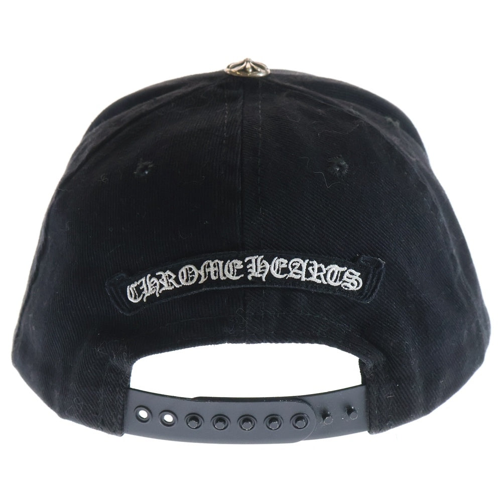 CHROME HEARTS(クロムハーツ) Vertical Logo Hat CHロゴ ベースボールキャップ 帽子 ブラック