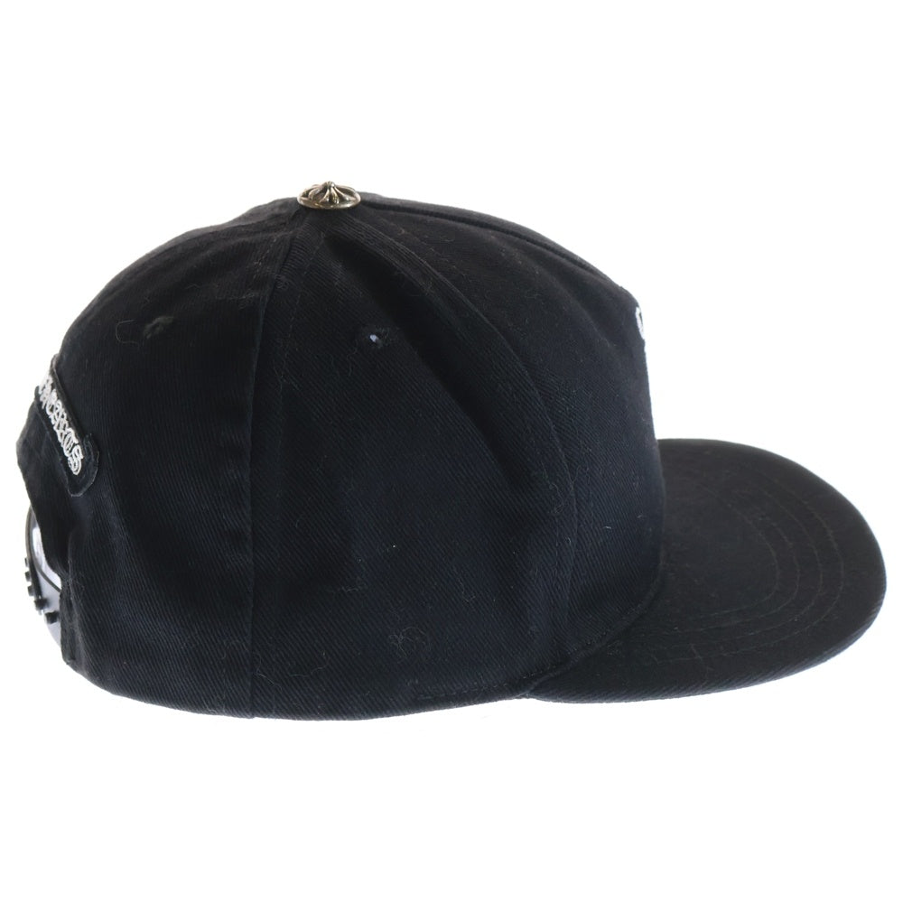 CHROME HEARTS(クロムハーツ) Vertical Logo Hat CHロゴ ベースボールキャップ 帽子 ブラック