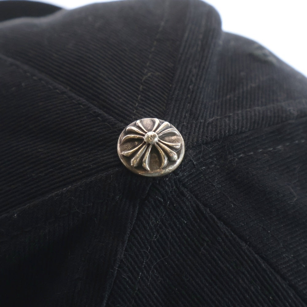 CHROME HEARTS(クロムハーツ) Vertical Logo Hat CHロゴ ベースボールキャップ 帽子 ブラック