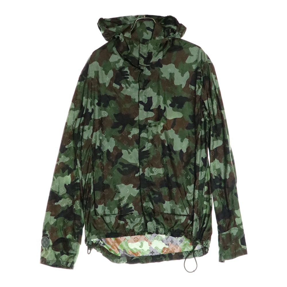 LOUIS VUITTON(ルイヴィトン) Camo Windbreaker RM202M XCO HJB08W カモウィンドブレーカー ナイロンパーカー マルチ