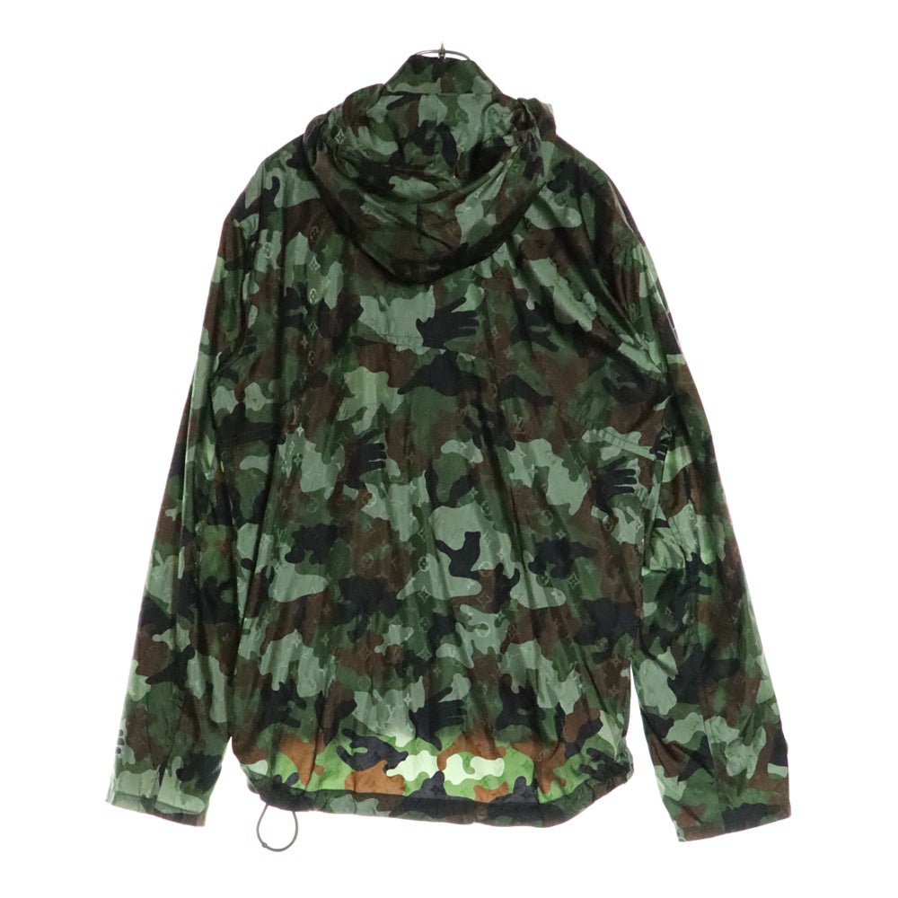 LOUIS VUITTON(ルイヴィトン) Camo Windbreaker RM202M XCO HJB08W カモウィンドブレーカー ナイロンパーカー マルチ