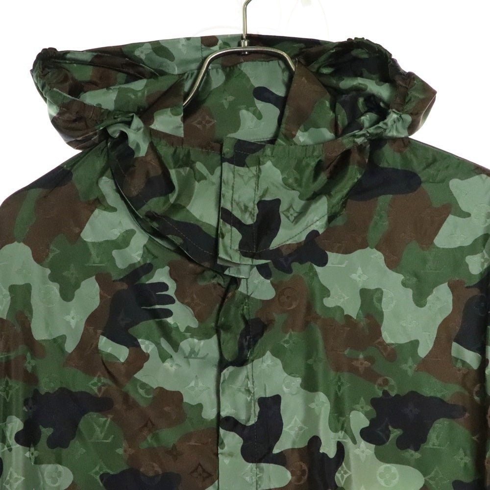 LOUIS VUITTON(ルイヴィトン) Camo Windbreaker RM202M XCO HJB08W カモウィンドブレーカー ナイロンパーカー マルチ