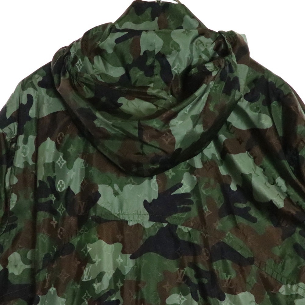 LOUIS VUITTON(ルイヴィトン) Camo Windbreaker RM202M XCO HJB08W カモウィンドブレーカー ナイロンパーカー マルチ