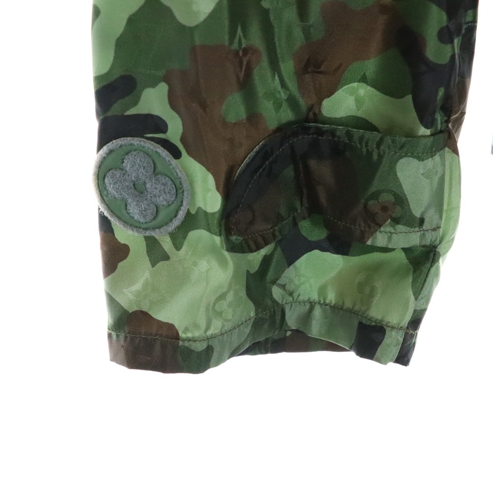 LOUIS VUITTON(ルイヴィトン) Camo Windbreaker RM202M XCO HJB08W カモウィンドブレーカー ナイロンパーカー マルチ