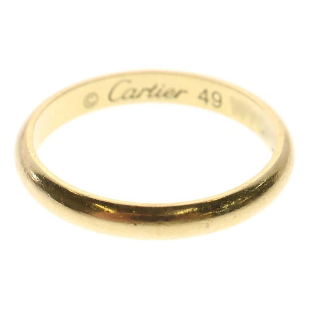 Cartier(カルティエ) K18YG 1895 Wedding Band Ring B4002300 2.5mm ウェディングバンドリング 指輪 ゴールド