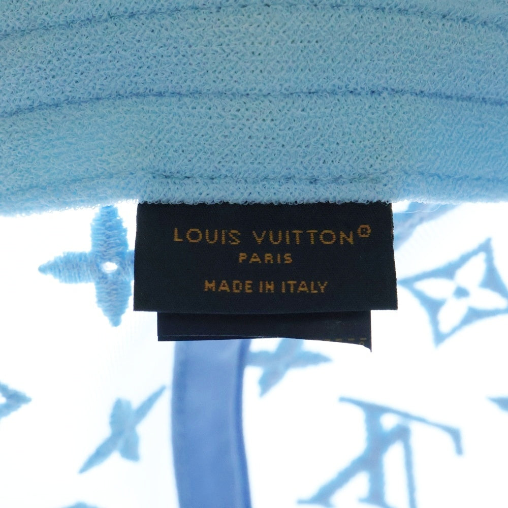 LOUIS VUITTON(ルイヴィトン) 24SS ×Tyler The Creator タイラーザクリエイター シグネチャー ロゴ刺繍メッシュキャップ 帽子 M7461L ブルー
