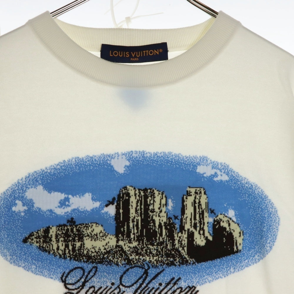 LOUIS VUITTON(ルイヴィトン) 25SS グラフィックロゴ半袖Tシャツ RM242M AUR HRN81W ホワイト