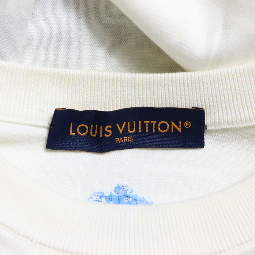 LOUIS VUITTON(ルイヴィトン) 25SS グラフィックロゴ半袖Tシャツ RM242M AUR HRN81W ホワイト