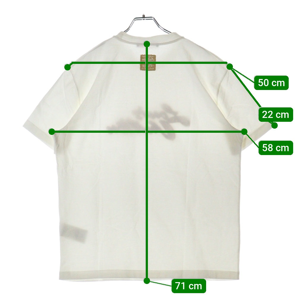 LOUIS VUITTON(ルイヴィトン) 25SS エンブロイダードシグネチャー半袖Tシャツ RM252MM NPG HTY21W ホワイト