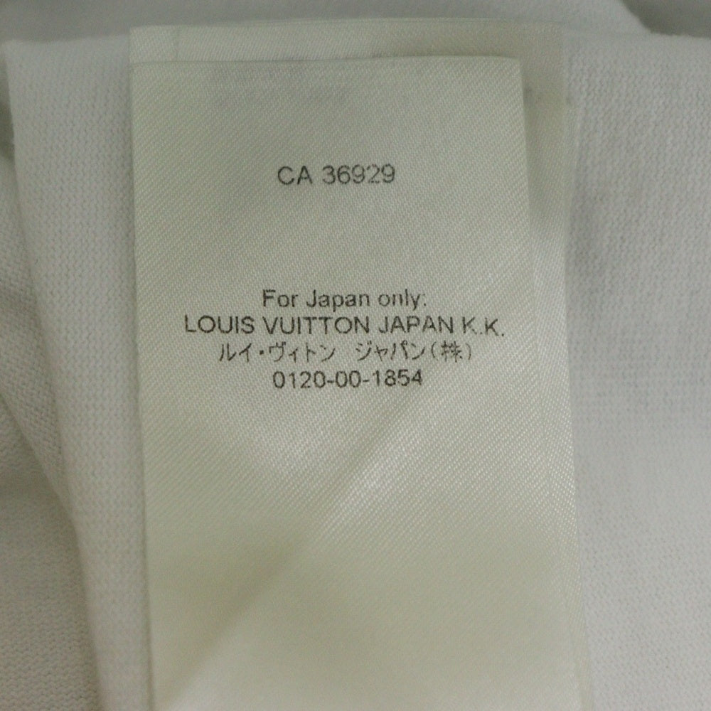 LOUIS VUITTON(ルイヴィトン) 22SS キックフリッププリントクルーネック半袖Tシャツ RM221 NPL HMY98W ホワイト
