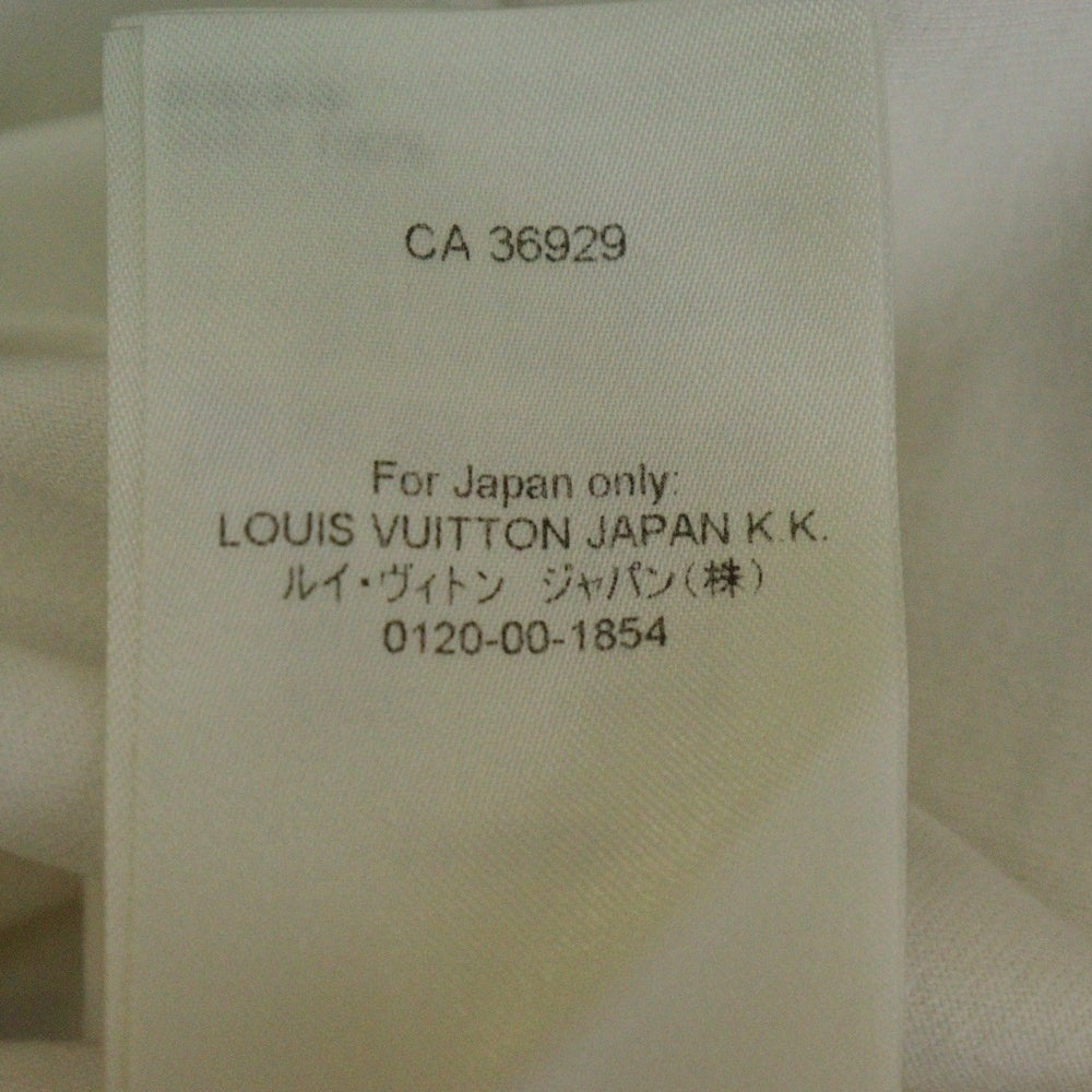 LOUIS VUITTON(ルイヴィトン) 22AW エンボスLVロゴ半袖Tシャツ RM222Q DT3 HNY55W ホワイト
