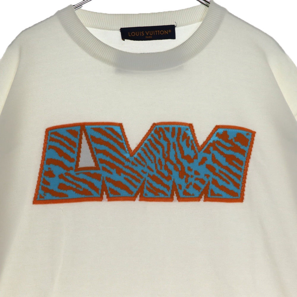 LOUIS VUITTON(ルイヴィトン) 23SS LVロゴ コットン半袖Tシャツ RM232M HA0 HPN15W ホワイト