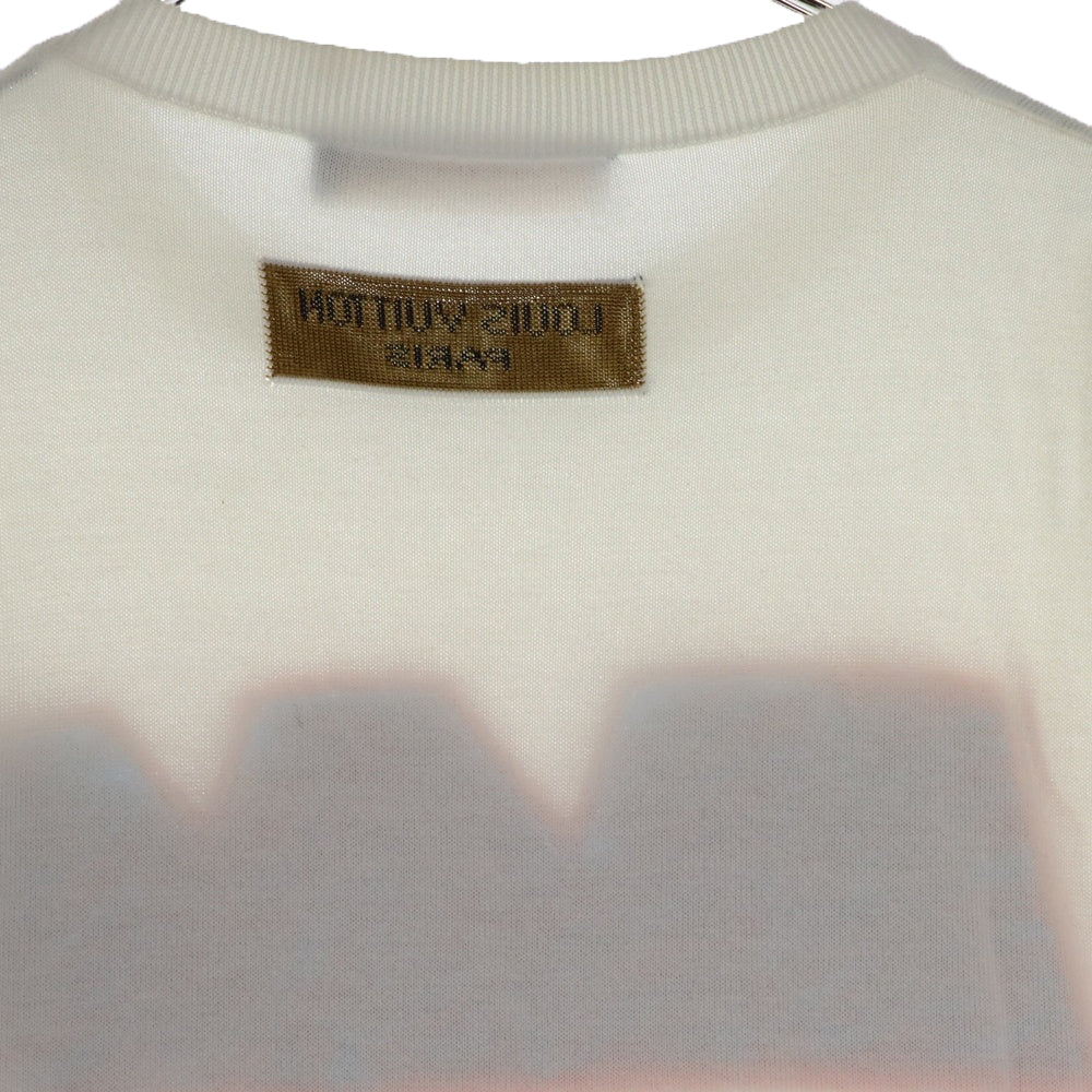 LOUIS VUITTON(ルイヴィトン) 23SS LVロゴ コットン半袖Tシャツ RM232M HA0 HPN15W ホワイト