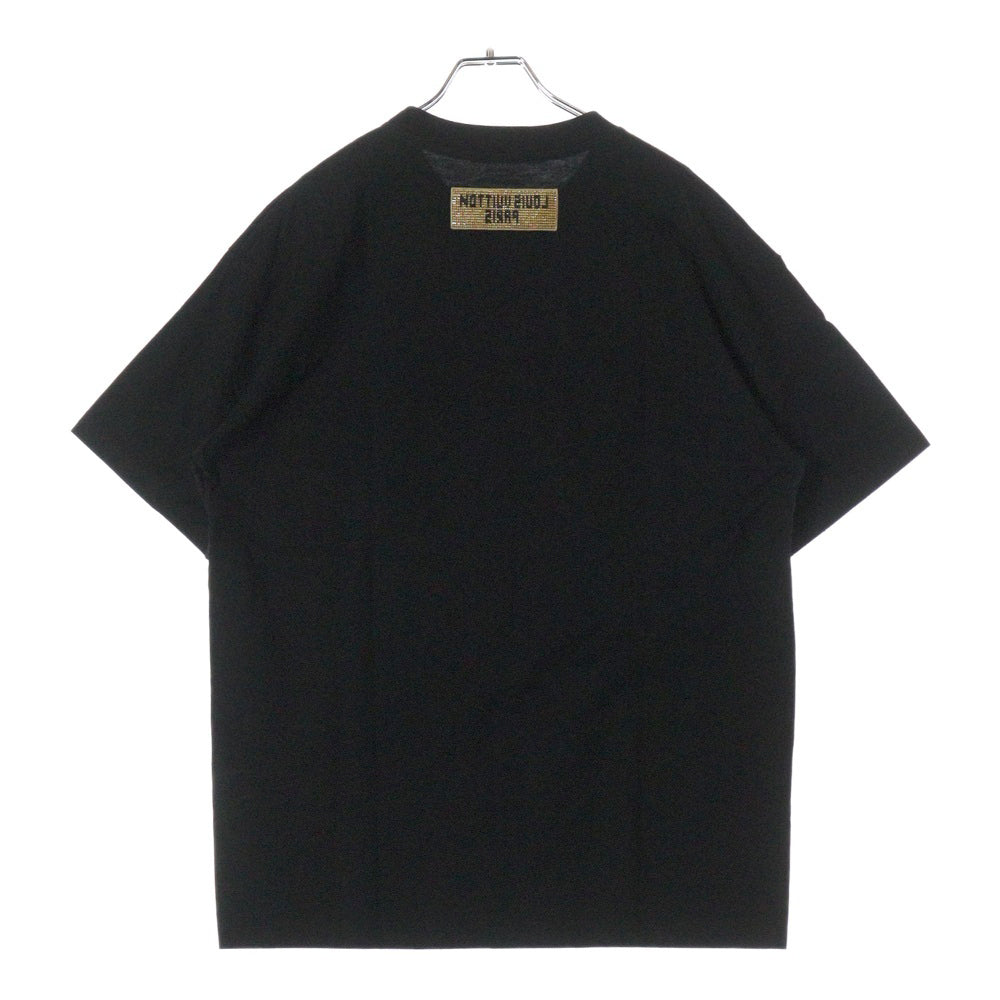 LOUIS VUITTON(ルイヴィトン) 23AW ビーズエンブロイダード半袖Tシャツ RM232 NPG HPY86W ブラック