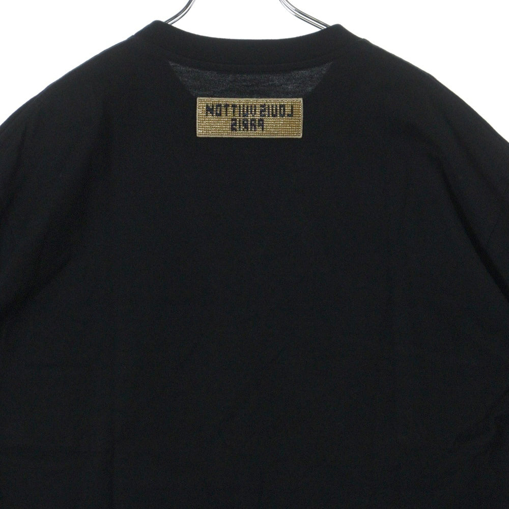 LOUIS VUITTON(ルイヴィトン) 23AW ビーズエンブロイダード半袖Tシャツ RM232 NPG HPY86W ブラック
