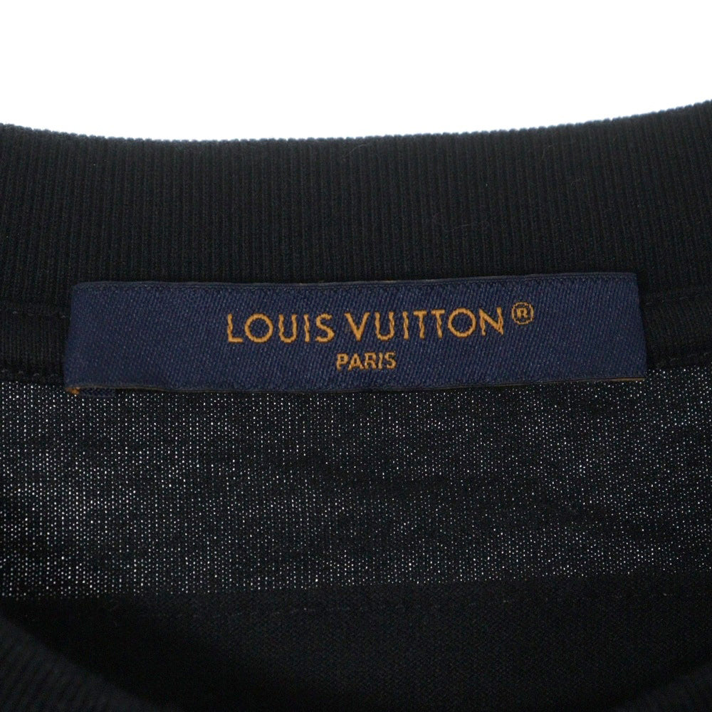 LOUIS VUITTON(ルイヴィトン) 23AW ビーズエンブロイダード半袖Tシャツ RM232 NPG HPY86W ブラック