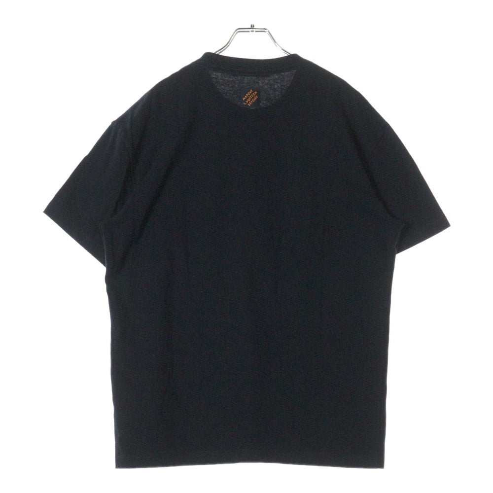 LOUIS VUITTON(ルイヴィトン) LV Vers RM251Q NPL HRY29W エンベリッシュド LVスパンコールロゴ半袖Tシャツ ネイビー