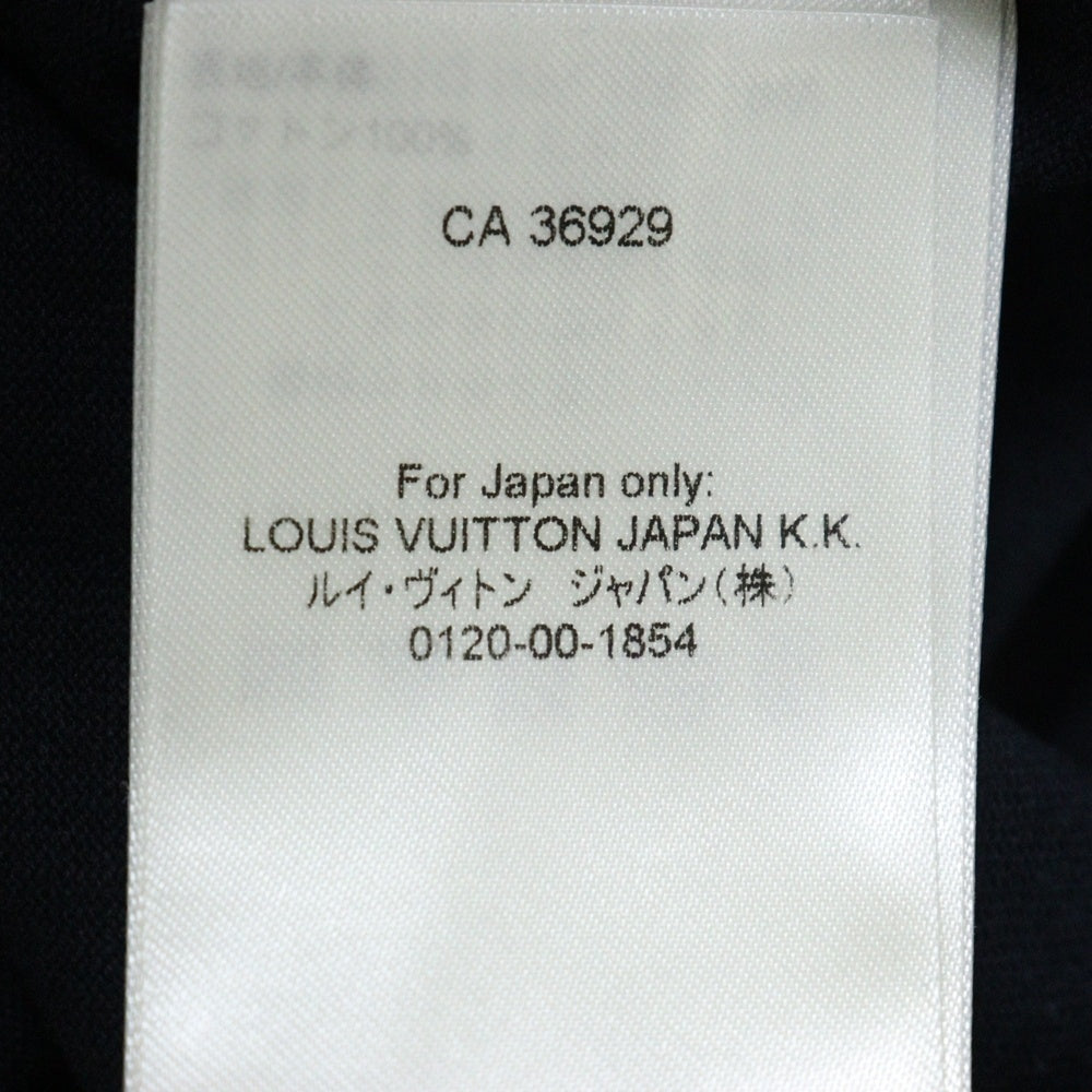LOUIS VUITTON(ルイヴィトン) LV Vers RM251Q NPL HRY29W エンベリッシュド LVスパンコールロゴ半袖Tシャツ ネイビー