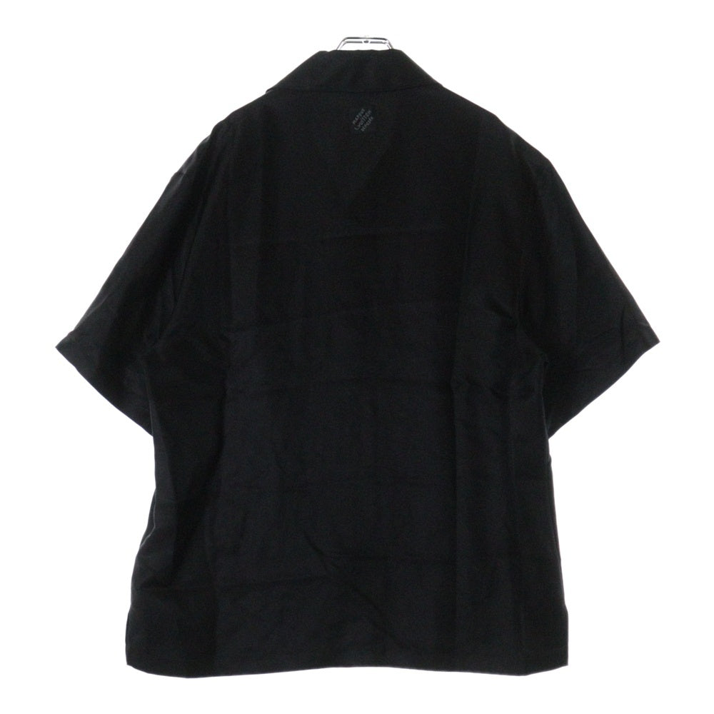 LOUIS VUITTON(ルイヴィトン) 25SS LVフラワーロゴ シルク半袖シャツ RM252M YJV HTS72W ブラック