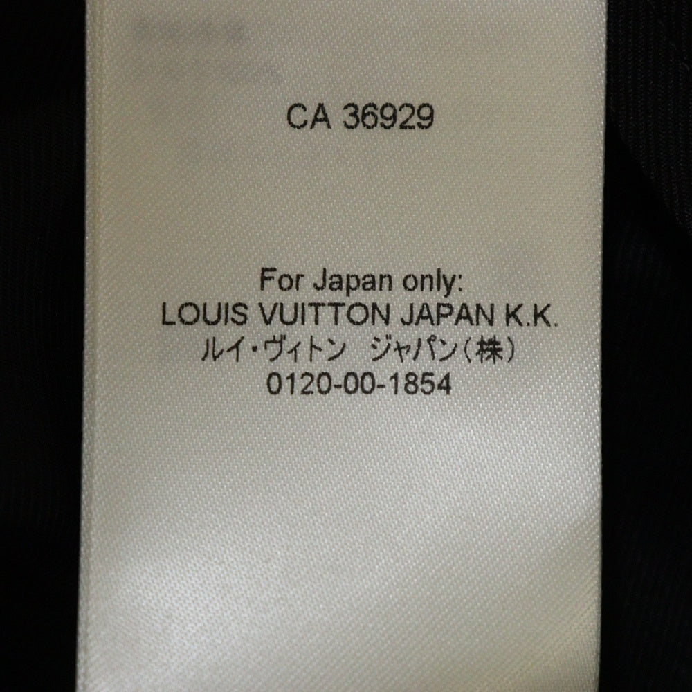 LOUIS VUITTON(ルイヴィトン) 25SS LVフラワーロゴ シルク半袖シャツ RM252M YJV HTS72W ブラック