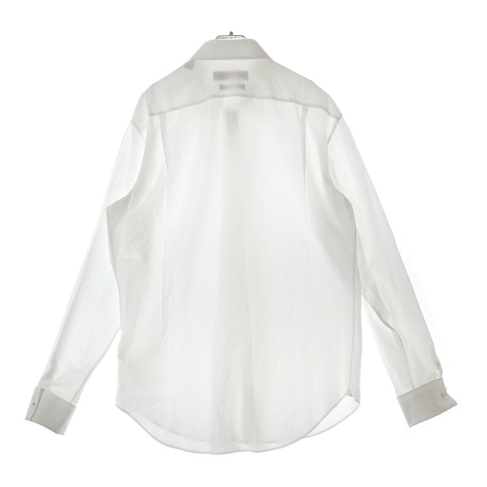 LOUIS VUITTON(ルイヴィトン) 22AW レギュラーフィット モノグラム長袖シャツ RM222F H36 HNS9DW ホワイト