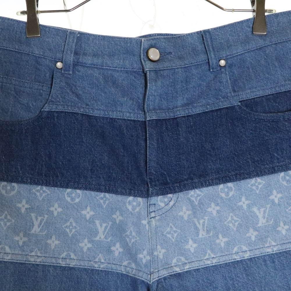 LOUIS VUITTON(ルイヴィトン) モノグラムデニムショーツ ハーフパンツ RM242MM JEE HRD27W