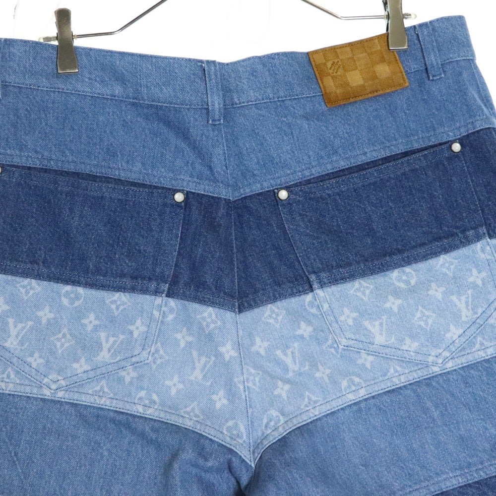 LOUIS VUITTON(ルイヴィトン) モノグラムデニムショーツ ハーフパンツ RM242MM JEE HRD27W