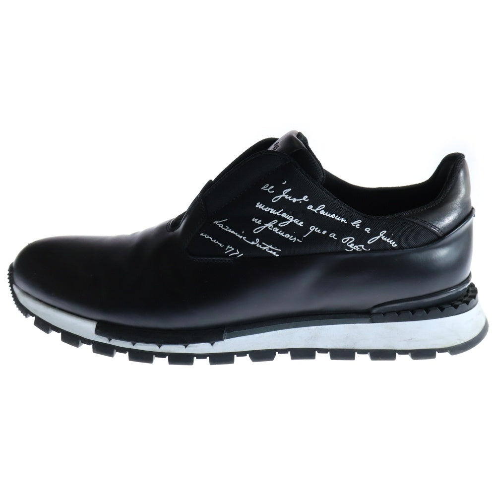 Berluti(ベルルッティ) ファストトラックトリノ カリグラフィ カーフレザーローカットスニーカー ブラック