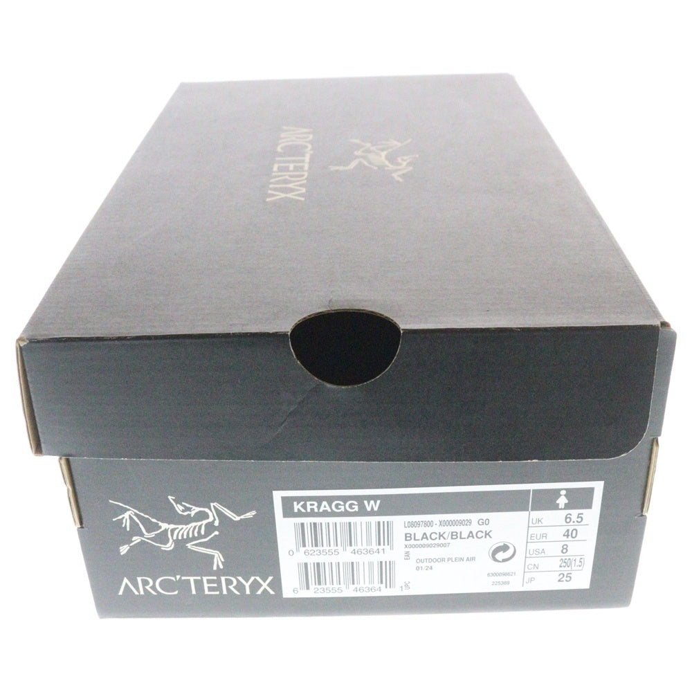 ARC'TERYX(アークテリクス) KRAGG W クラッグ スリッポン シューズ ブラック レディース US8/25.0cm L08097800
