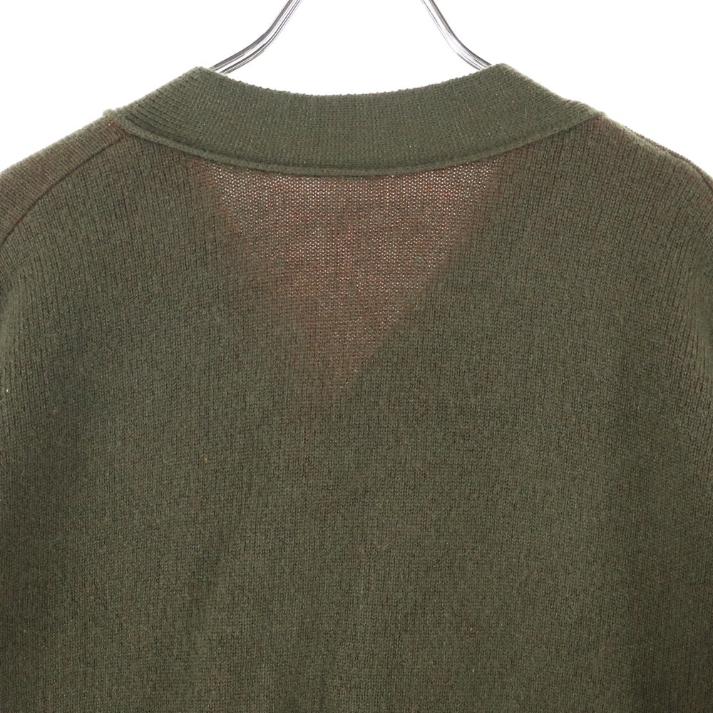 Sacai(サカイ) 22AW S Studs Cashmere Knit Cardigan 22-02859M スタッズ コットンカシミヤ ニットカーディガン カーキ