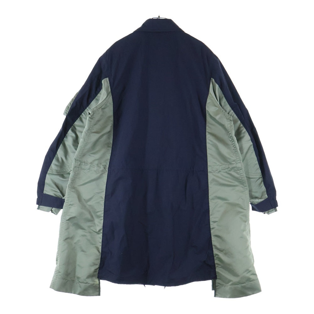 Sacai(サカイ) Miltary Coat SCM-052 ドッキングミリタリーコート ネイビー/カーキ
