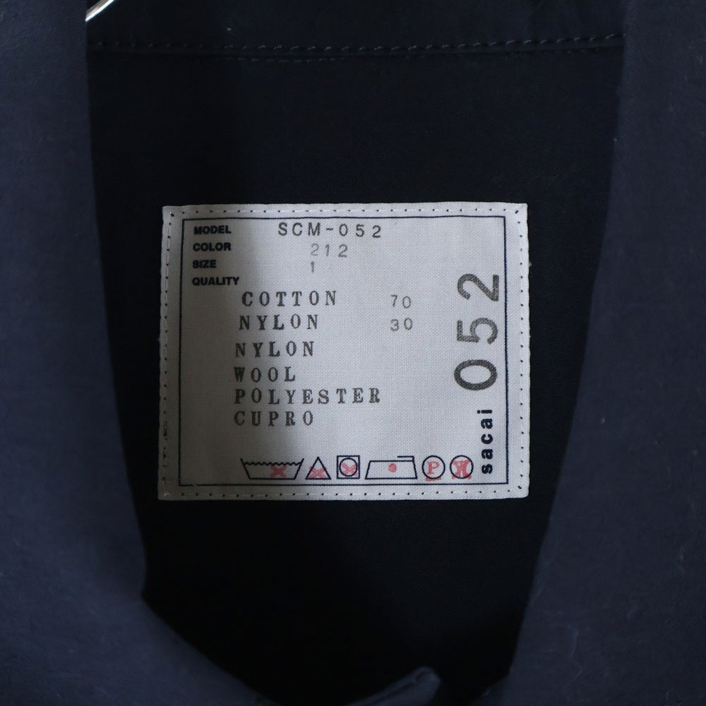 Sacai(サカイ) Miltary Coat SCM-052 ドッキングミリタリーコート ネイビー/カーキ