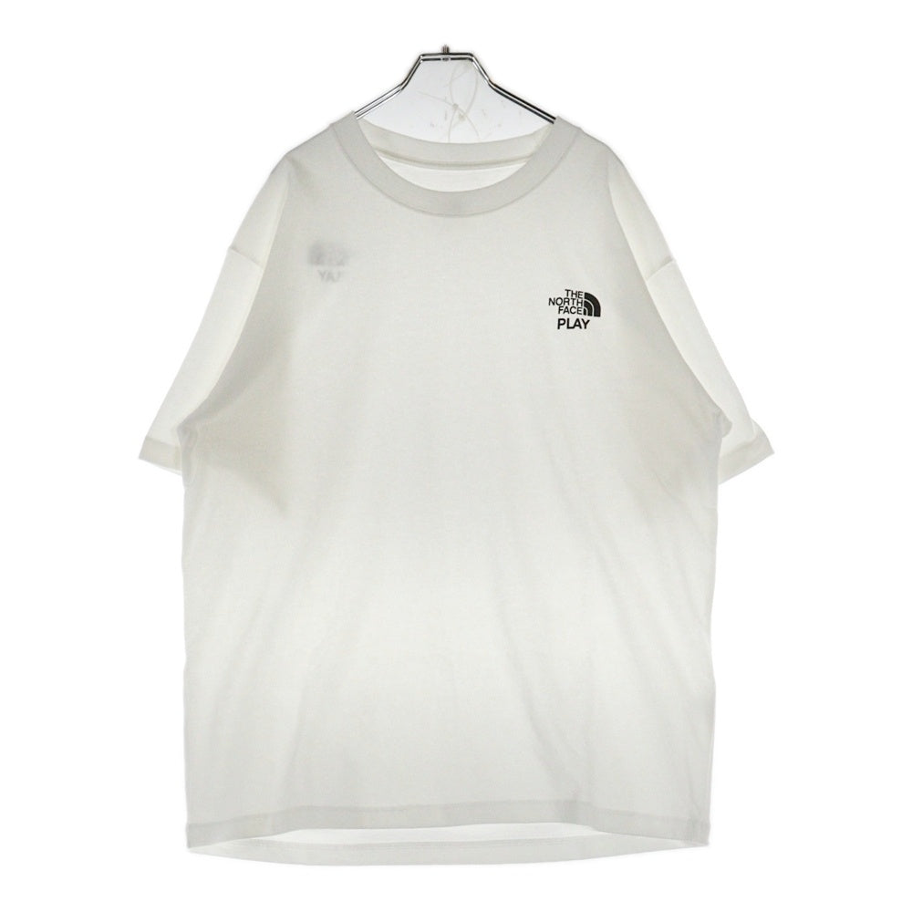 THE NORTH FACE(ザノースフェイス) PLAY 日比谷店限定 ロゴプリント半袖Tシャツ ホワイト カットソー NT32101R