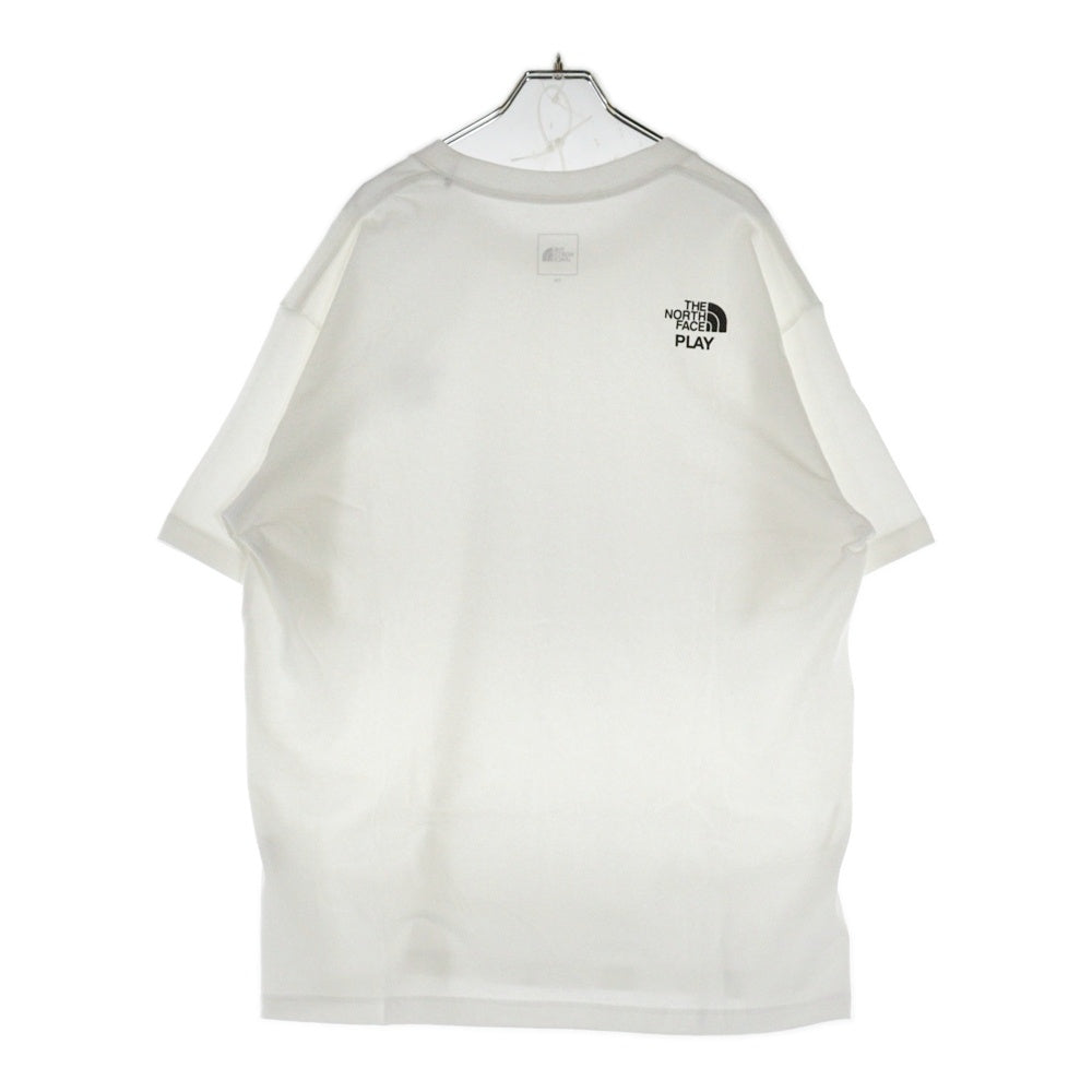 THE NORTH FACE(ザノースフェイス) PLAY 日比谷店限定 ロゴプリント半袖Tシャツ ホワイト カットソー NT32101R