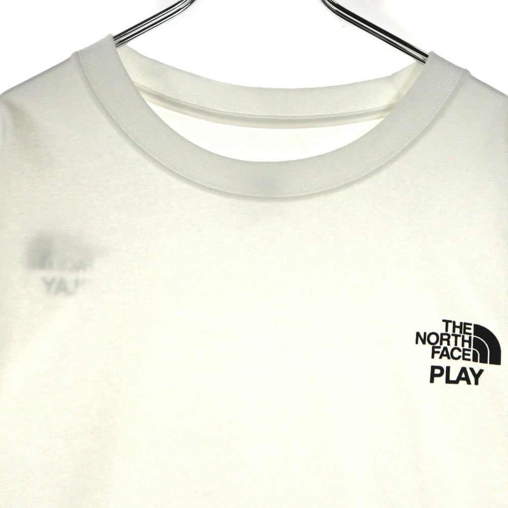 THE NORTH FACE(ザノースフェイス) PLAY 日比谷店限定 ロゴプリント半袖Tシャツ ホワイト カットソー NT32101R