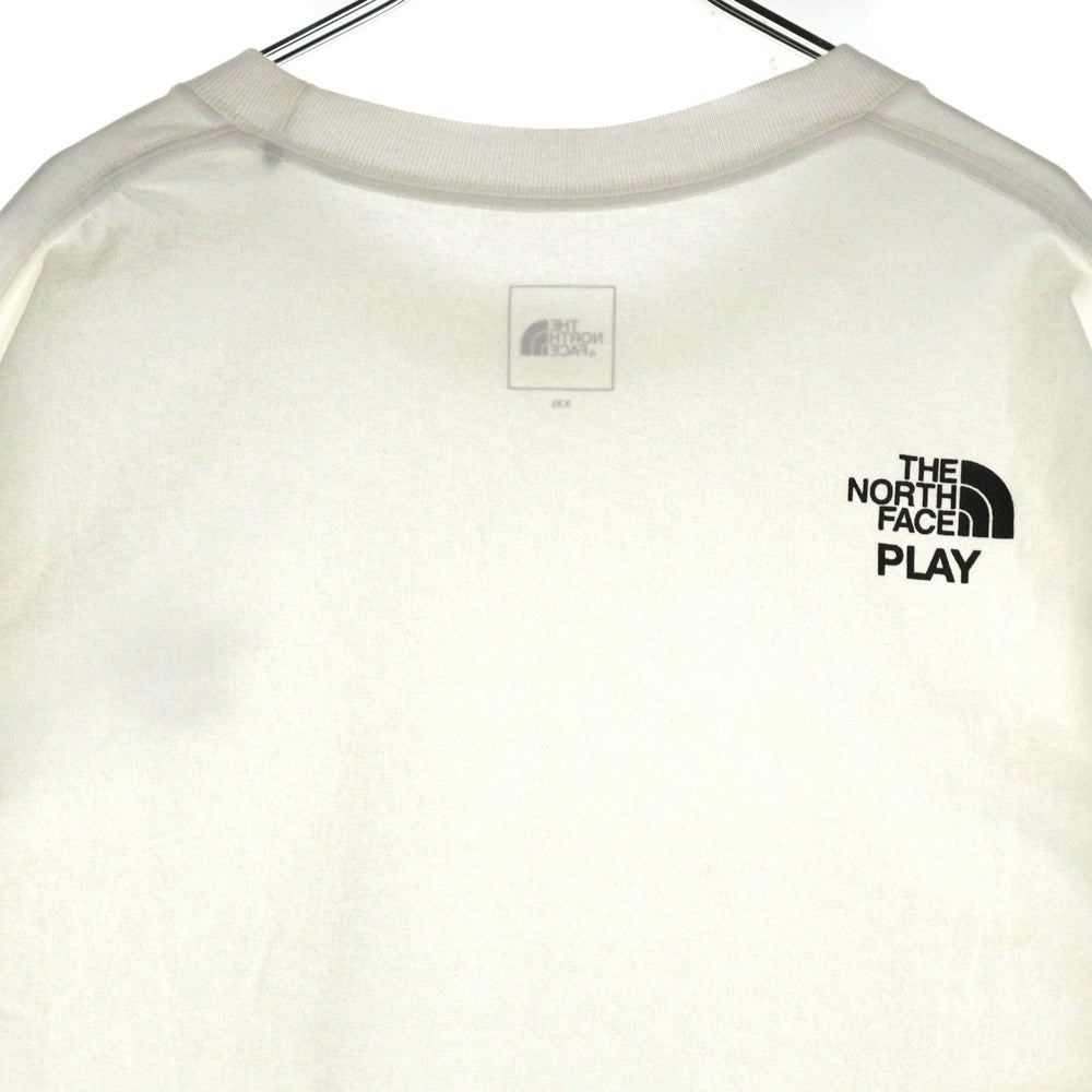 THE NORTH FACE(ザノースフェイス) PLAY 日比谷店限定 ロゴプリント半袖Tシャツ ホワイト カットソー NT32101R