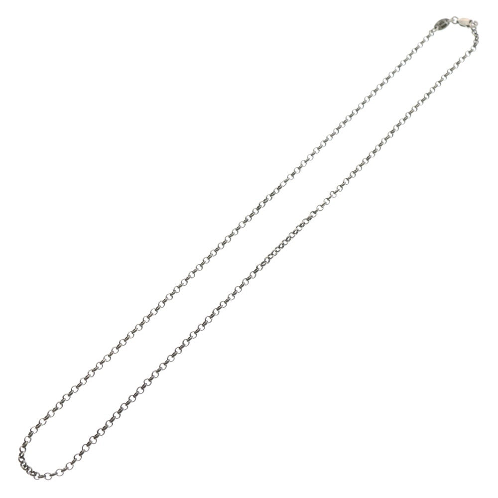CHROME HEARTS(クロムハーツ) NECKCHAIN R18 ロールチェーンネックレス 18inch シルバー BCA083